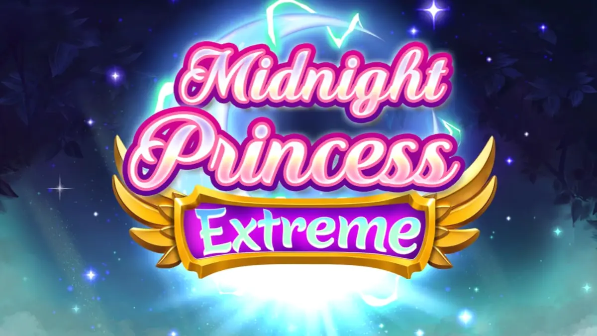 Tampilan visual slot Midnight Princess Extreme dengan tema anime kosmik